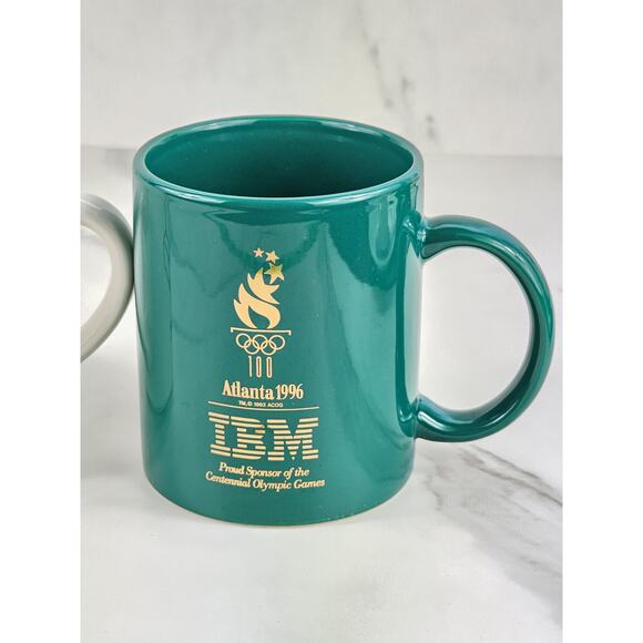 IBM Computer Facility Automation Coffee Mug 10oz Teacup 90s System 3 1/2" x3 Vtg - Picture 4 of 13